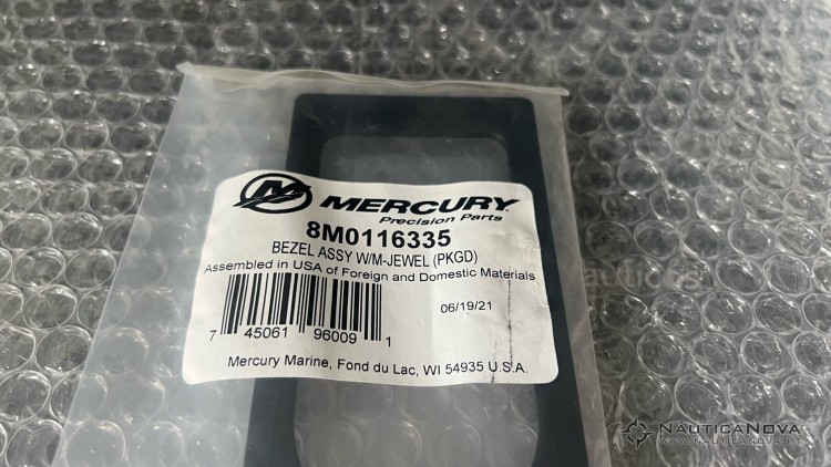 Mercury 8M0116335 BEZEL Black with M Jewel