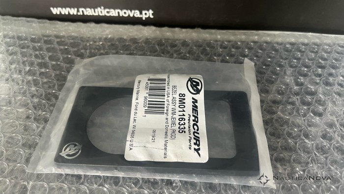 Mercury 8M0116335 BEZEL Black with M Jewel