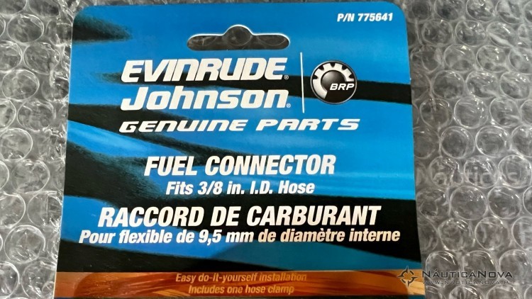 Evinrude Johnson 3/8 Fuel Connector (PN:775641)