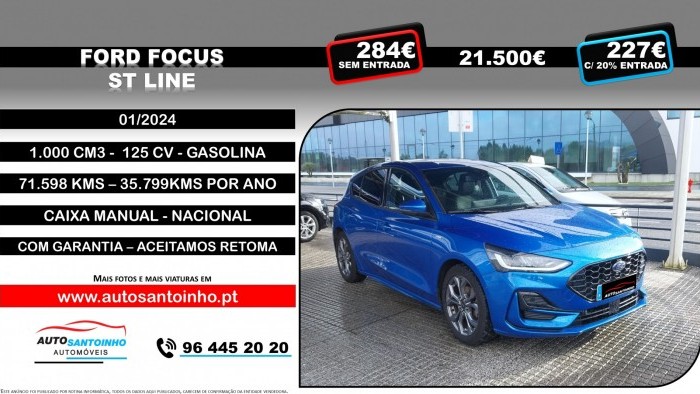 Ford Focus ST LINE