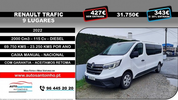 Renault Trafic 9 Lugares