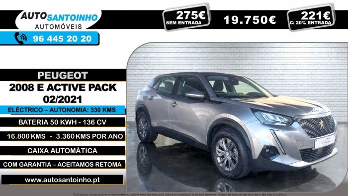 Peugeot E-2008 Active pack
